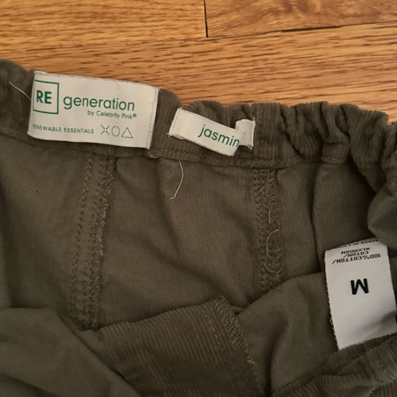 Corduroy Drawstring Baggy Pants - Picture 5 of 5